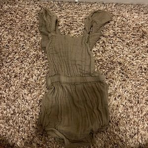 The simple folk ruffle romper